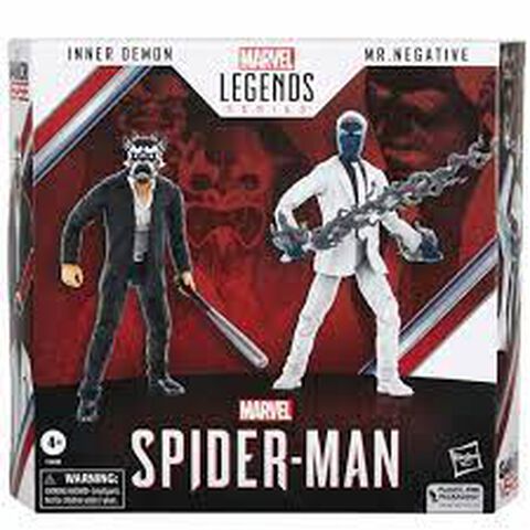 Figurine- Spider-man Legends - Mr Negative Pack De 2